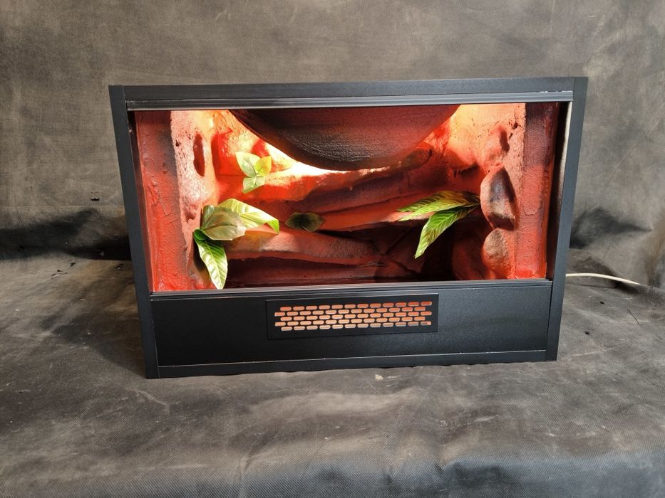 Terrarium dla gekona lamparciego  gotowe od ręki PROMOCJA BLACK WEEK