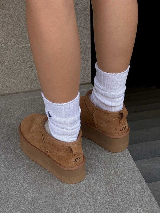 Угги/Угг/Уггі/Уги/Угі/UGG Australia Ultra Mini Platform Chestnut
