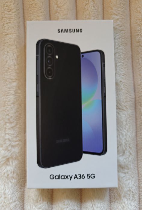 Samsung Galaxy A36 5G 256GB Preto-Novo Selado / Fatura 3 anos Garantia