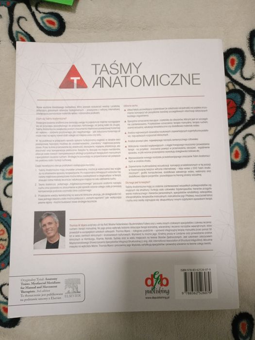 Książka Taśmy anatomiczne Thomas W. Myers