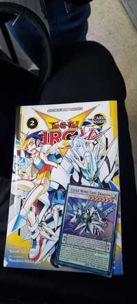 Yu-gi-oh Arc V manga Volume 2 plus promo card