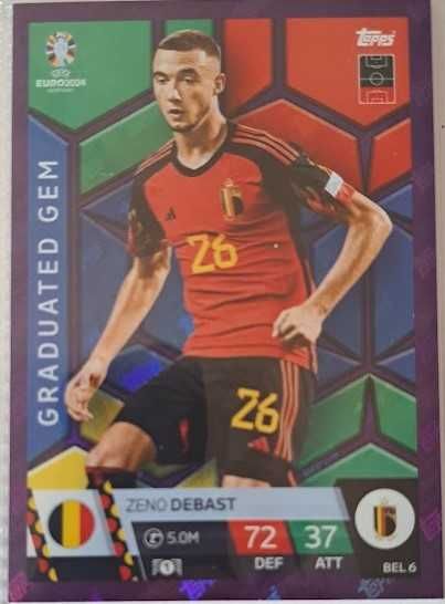 Uefa Euro 2024 Match Attax cartas