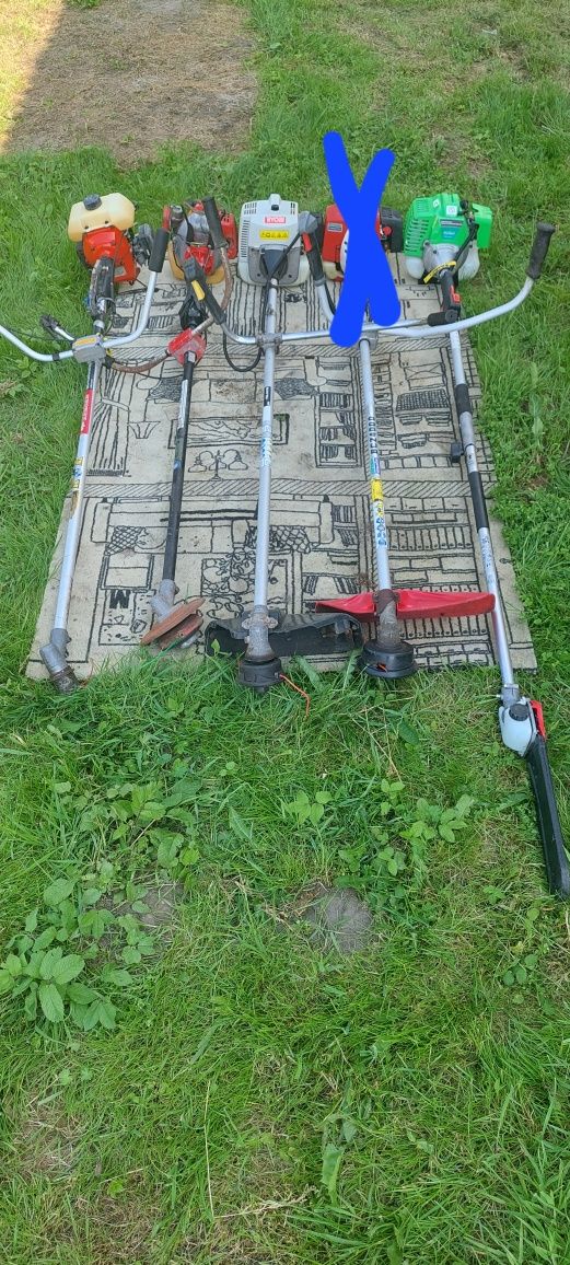 Podkaszarki spalinowe Mitsubishi i inne