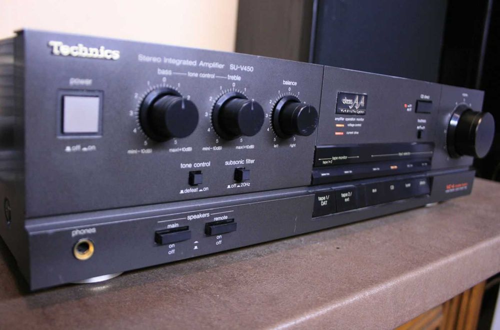 Wzmacniacz Technics SU-V450 mocny 2x90W sprawny
