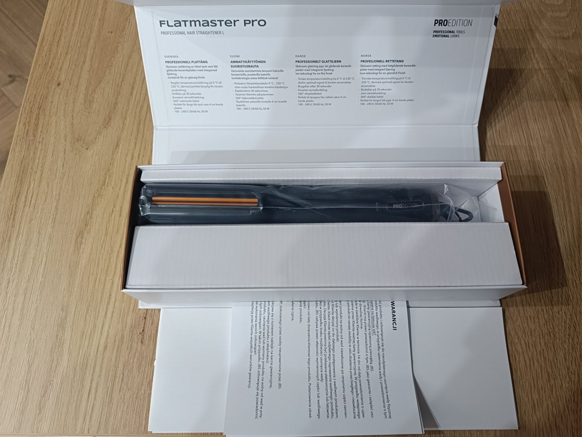 Prostownica fryzjerska Proedition FlatMaster L