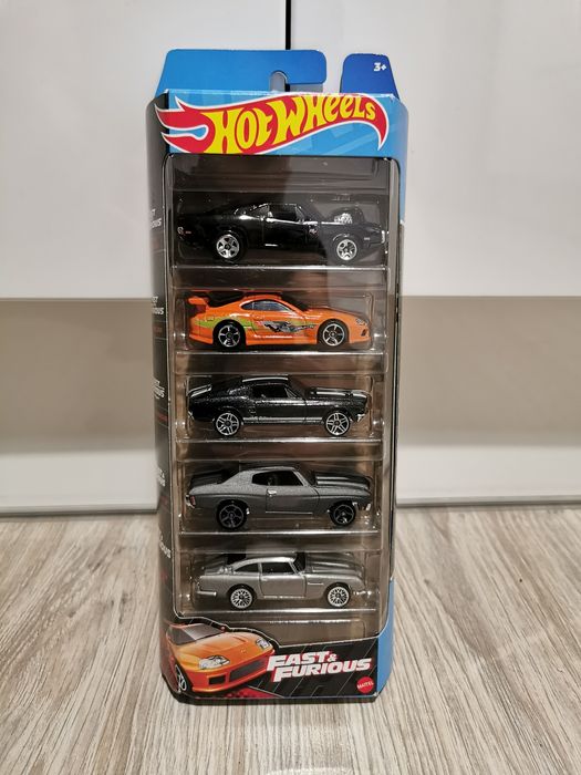 Zestaw Hot Wheels Fast&Furious, Szybcy i wściekli 5szt