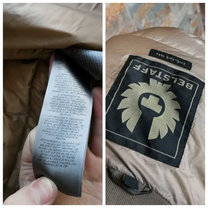 Мікропуховик Belstaff Circuit down jacket оригінал М рр стан ідеальний