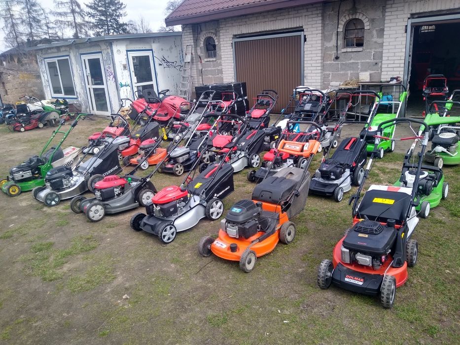 Kosiarka spalinowa z napędem jak nowa z Niemiec