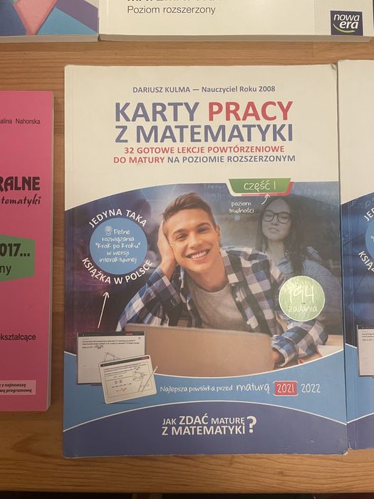 Zestaw książek matematyka rozszerzona matura 6 książek egzamin arkusze