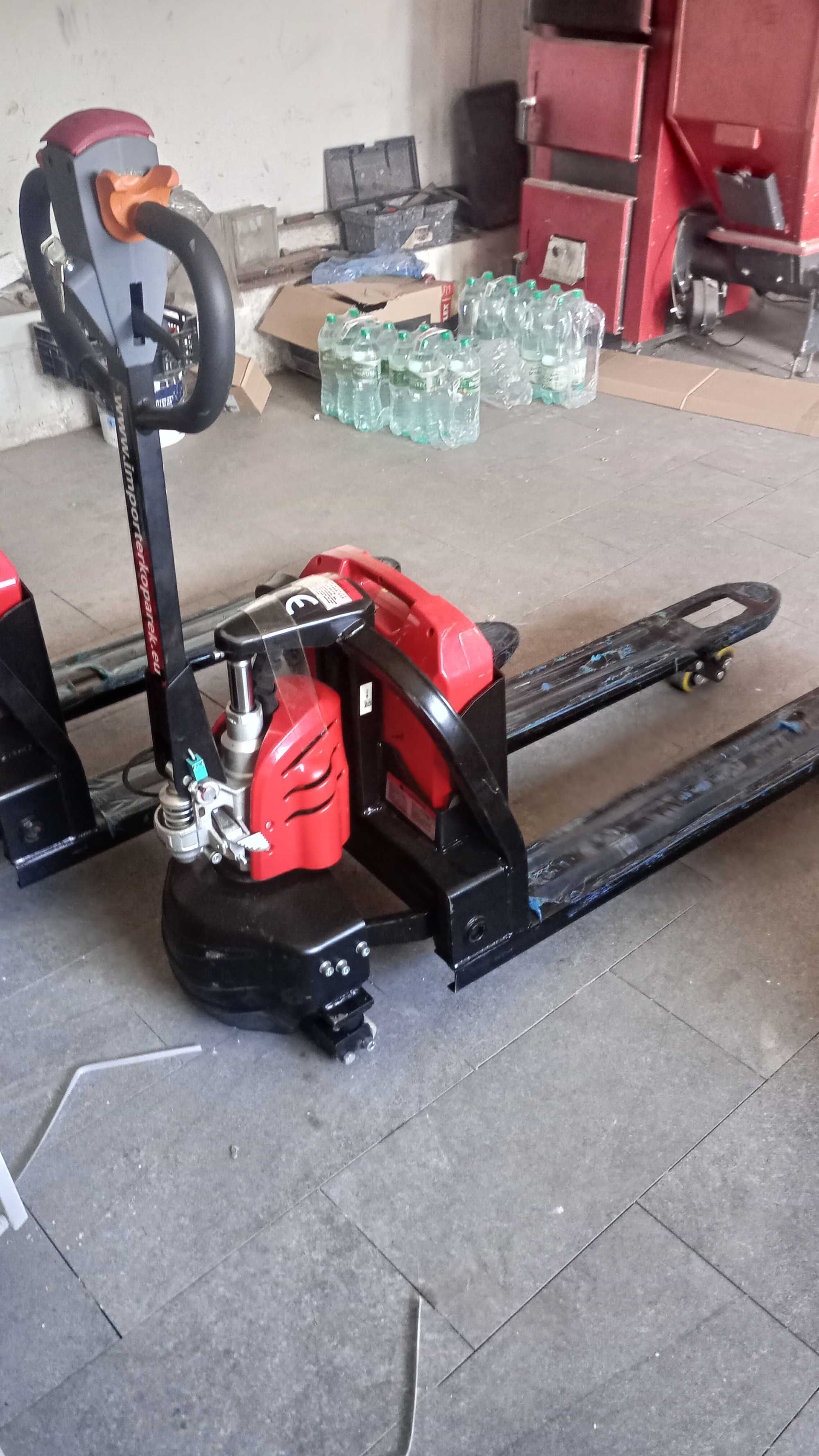 NOWY Paleciak EP -15 S,15L ,1500 kg wózek paletowy elektryczny