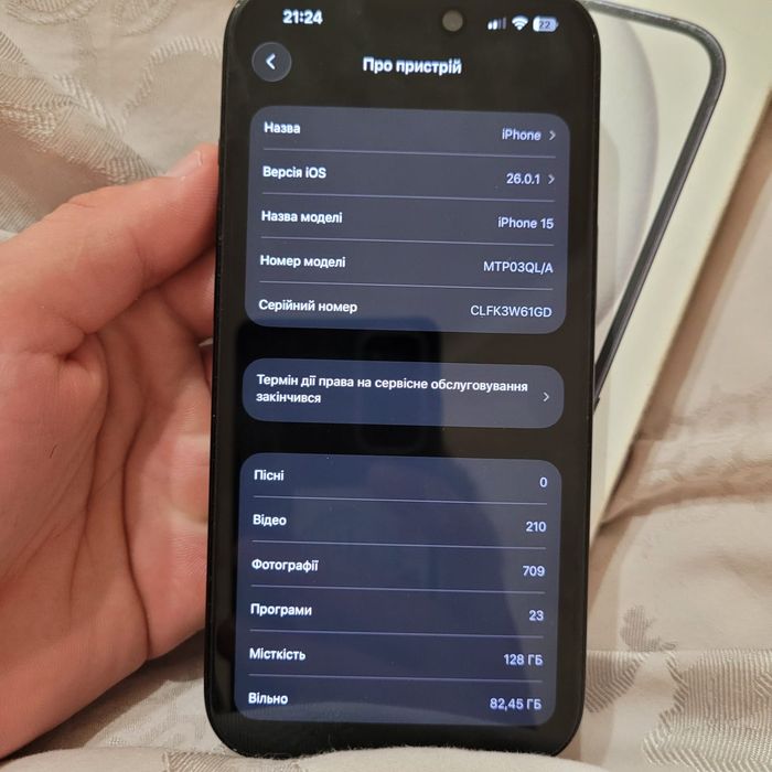 iPhone 15 продаж свого телефона
