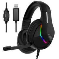 Auscultadores Headsets PC PS4 PS5 Xbox Gaming Storm Black USB 7.1