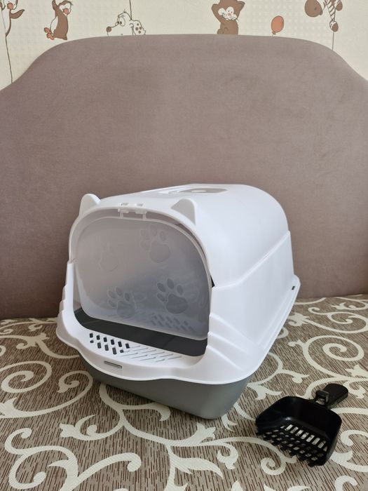 Закритий туалет для котів, кошенят, лоток котячий