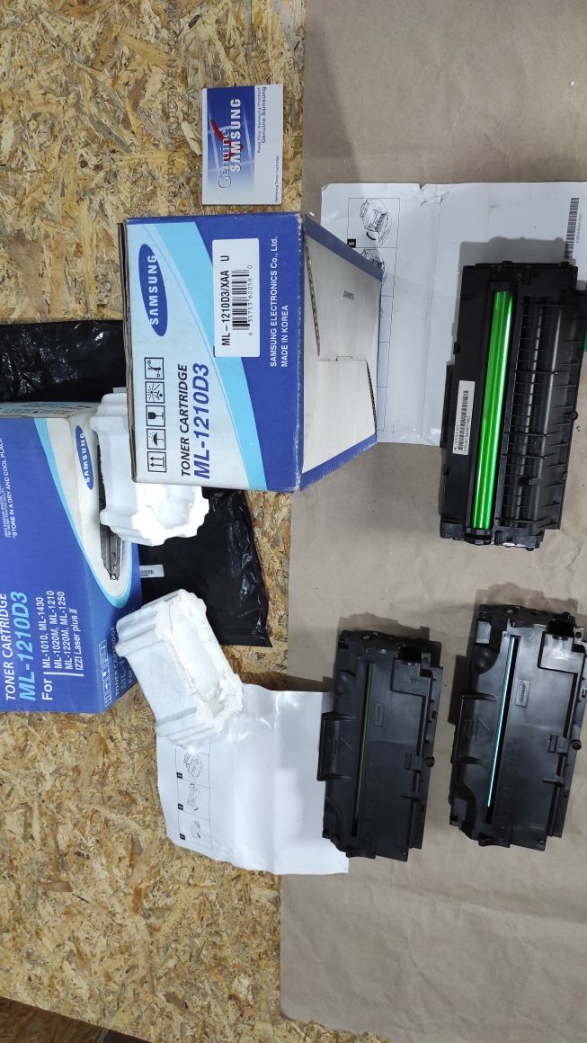Картридж ML-1210D3 Samsung. До лазерного принтера, б/у.