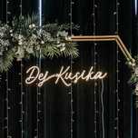 Dej kusika napis po śląsku na wesele ledon neon led