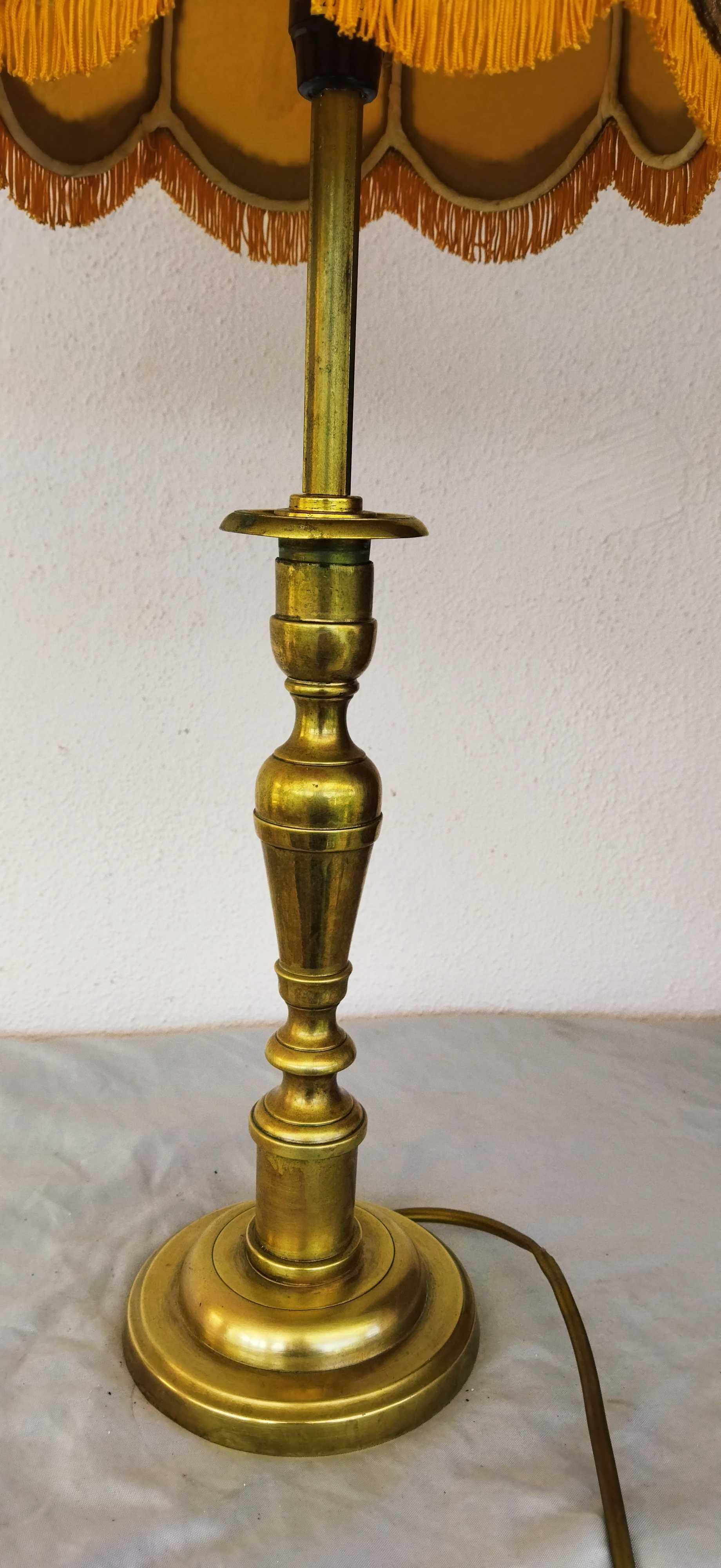 Лампа бронзовая.Настольная.Винтаж.60×20 см.Франция
