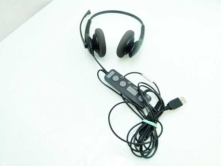 Słuchawki Jabra Biz 1500 Duo USB / Pokrowiec / Mikrofon / Eko Komis