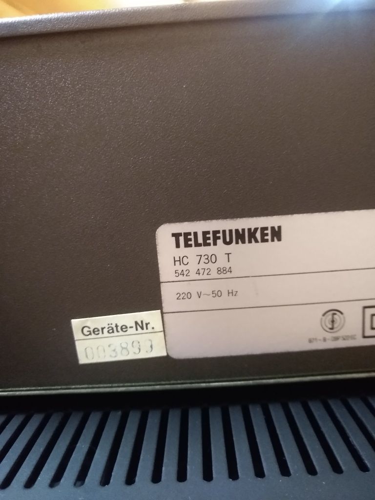 Telefunken hc730t sprawny