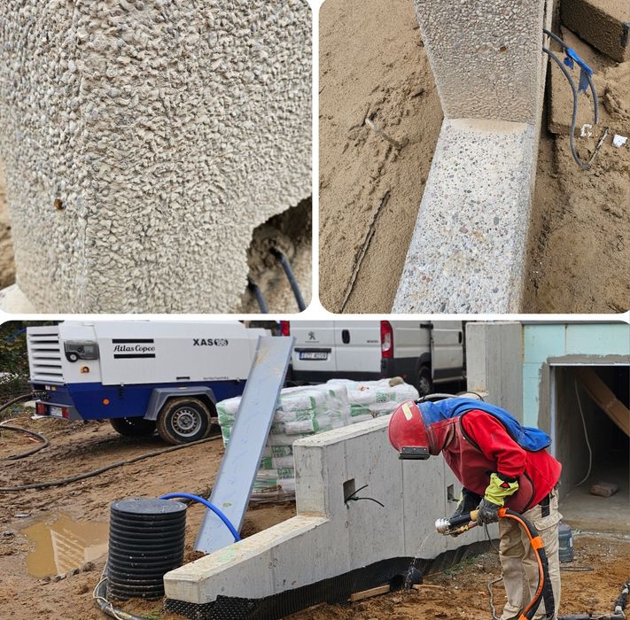 Piaskowanie sodowanie cegly Impregnacja Malowanie przemyslowe