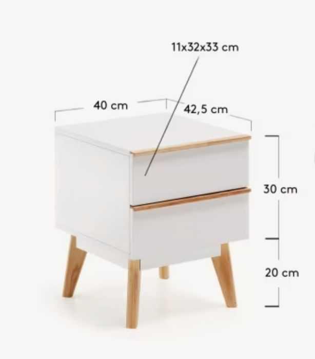 Mesa de cabeceira kavehome