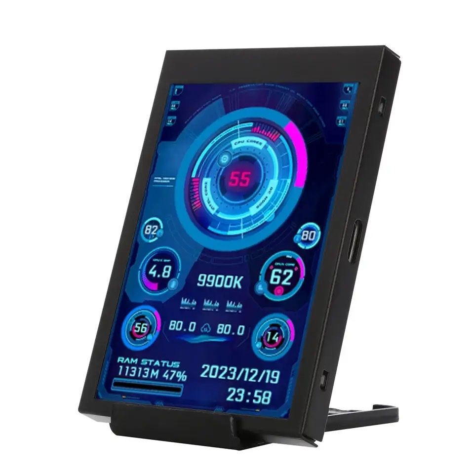 LCD IPS CPU/GPU/RAM Monitor novo