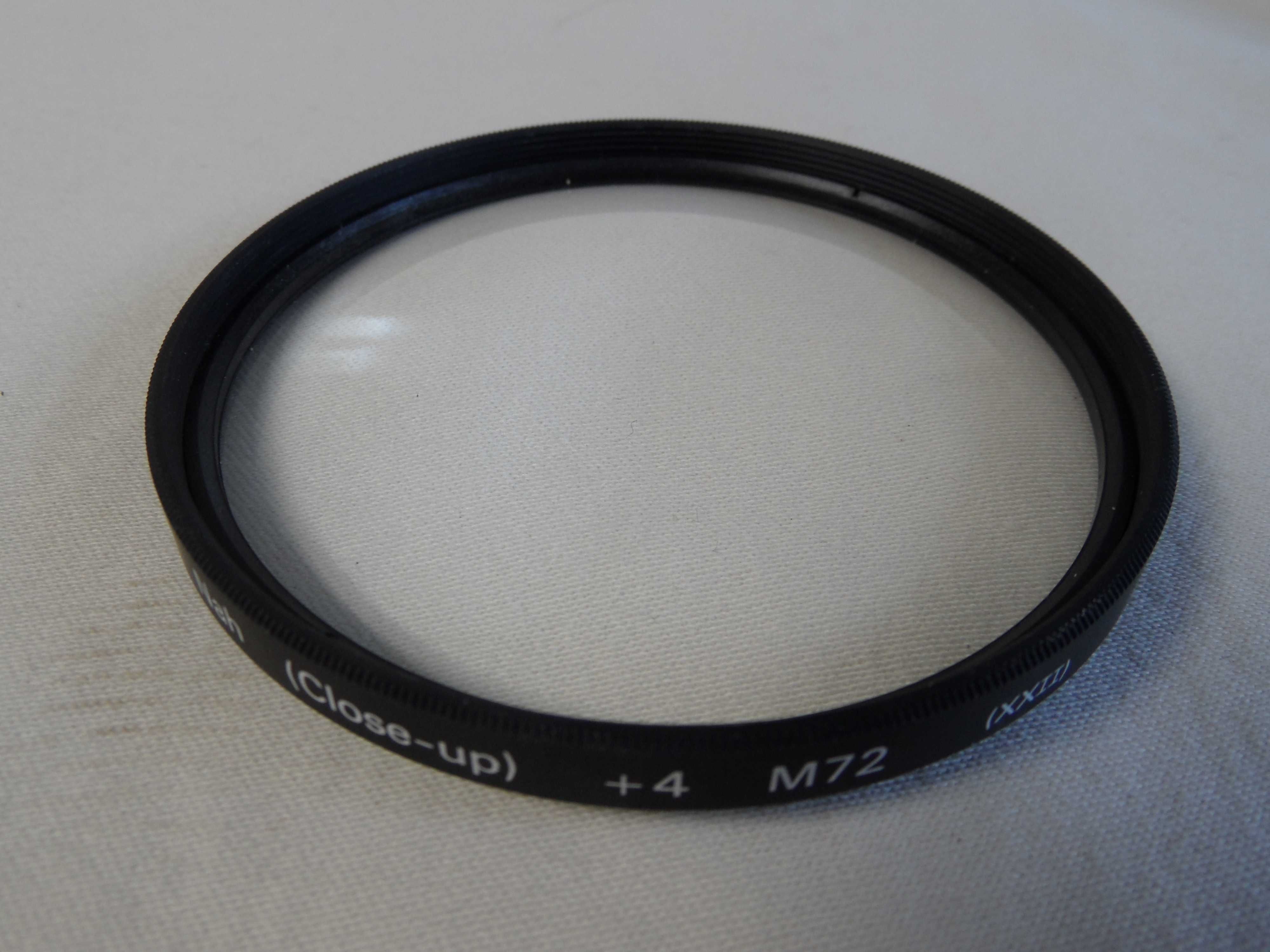 Filtr powiększający hama Nah  (Close-up) +4 M72 (XXII)