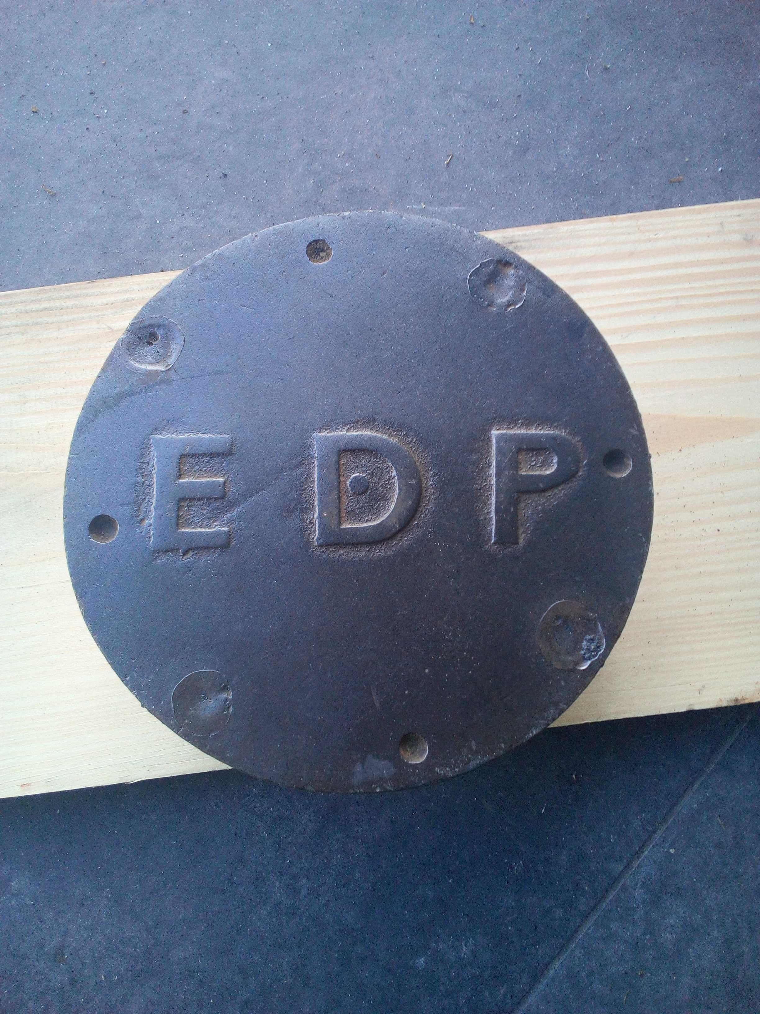 Placa reclame EDP colecionadores.