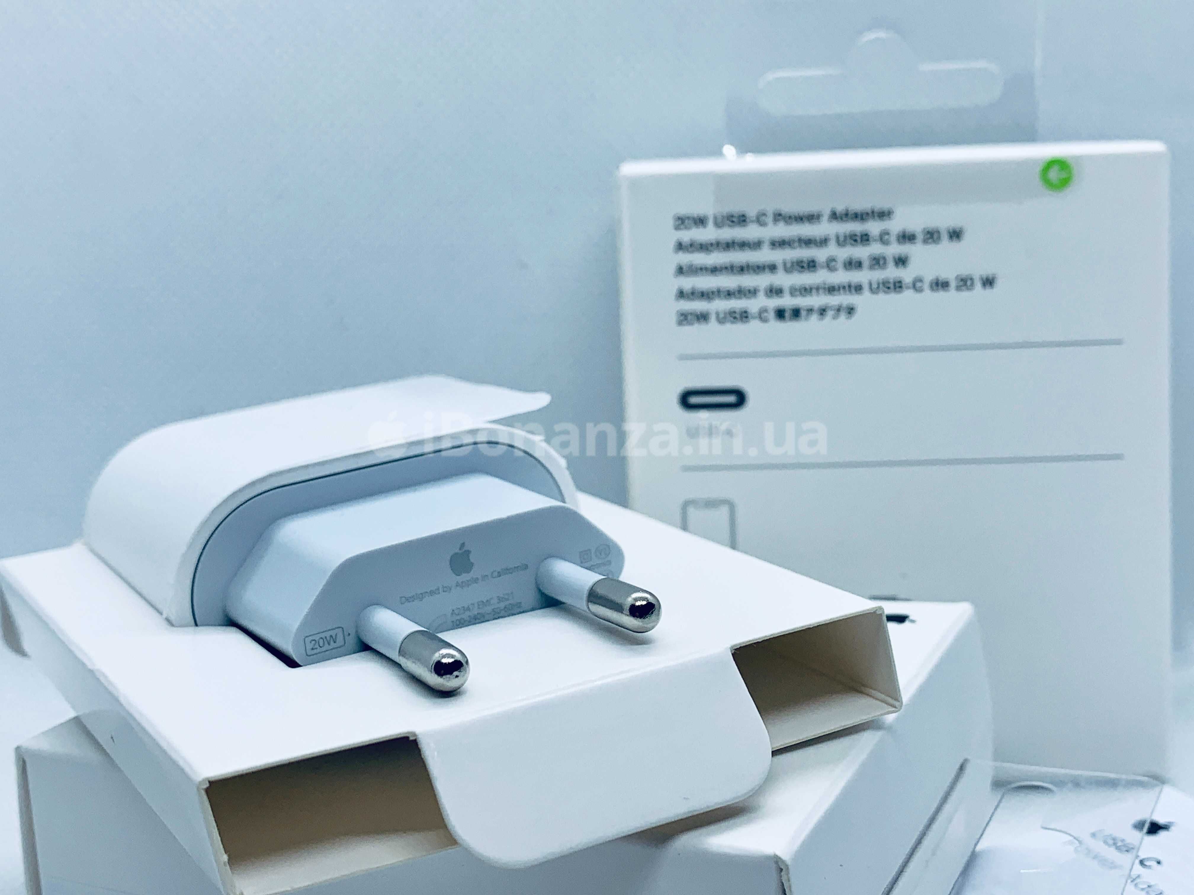 Зарядной блок 20W ОРИГИНАЛ Apple быстрая зарядка 20W для iPhone