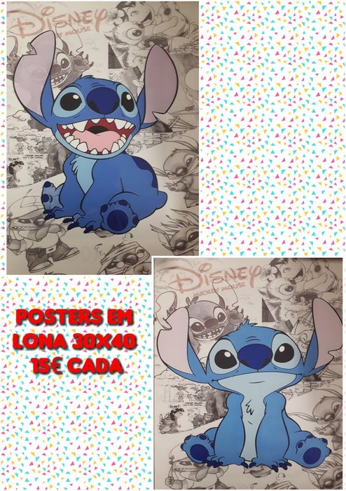 Varios posters em lona