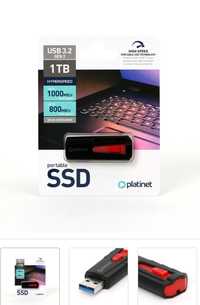 Dysk/Pendrive SSD 1 TB Platinet  USB 3.2