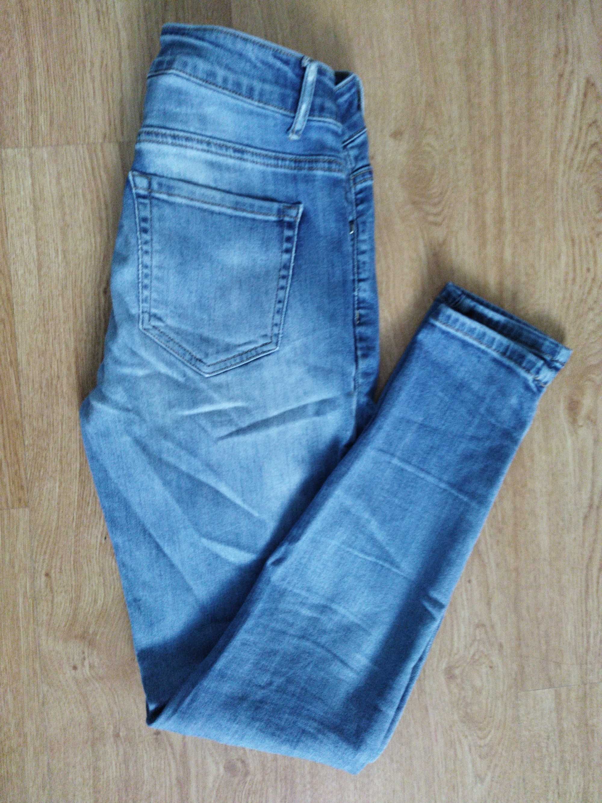 Spodnie jeans r S/36