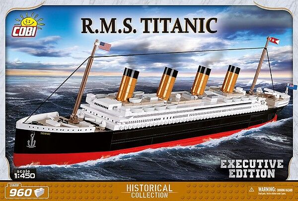 KLOCKI COBI 1928 Statek Edycja Limitowana RMS TITANIC 1:450