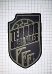 Пвх патч / шеврон terror über alles, терор понад все