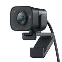 Webcam Logitech StreamCam Full HD 1080p USB 3.1 Type-C Preta - SELADO