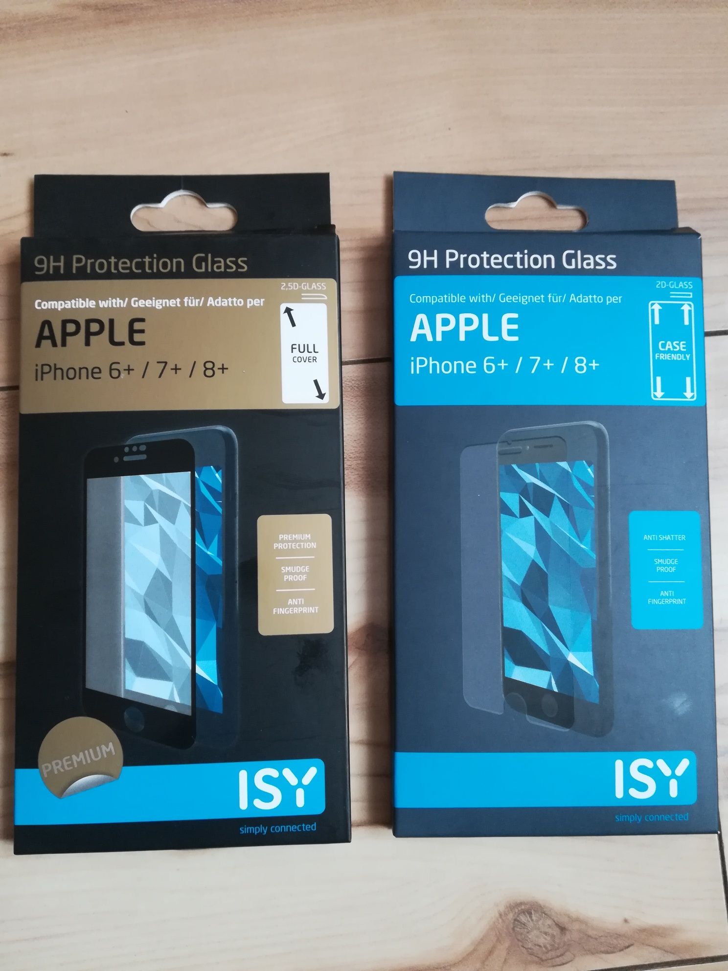 Szkło ochronne do Apple iPhone 6+ 7+ 8+ wysyłka
