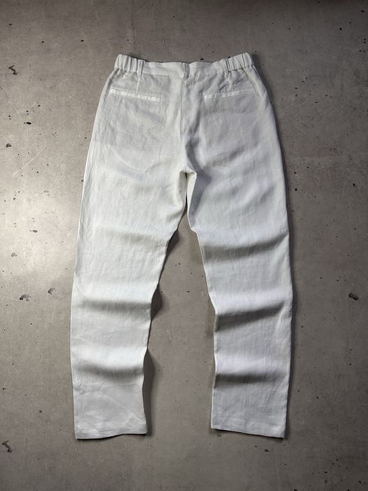 Massimo Dutti Linen Pants Original білі штани брюки льон оригінал