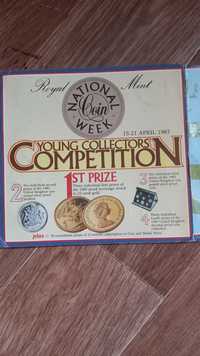 Набір монет 1983 Royal Mint, national coin week young collectors