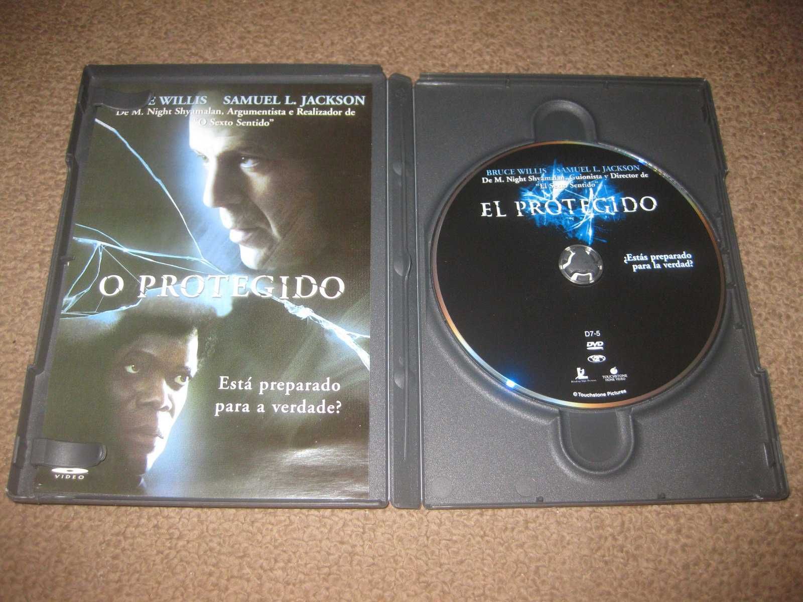 DVD "O Protegido" com Bruce Willis