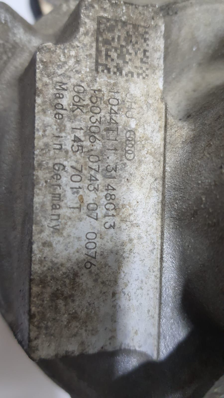 Турбіна  двигуна 1,8 TSI, бензин, група VW