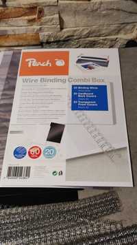 Zestaw do bindowania grzbietem drutowym PEACH Combi Box PW064-07