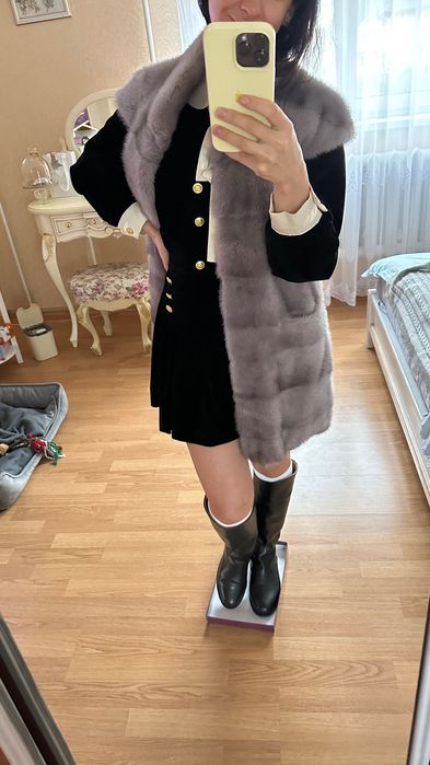 шуба норкова(хороший стан)