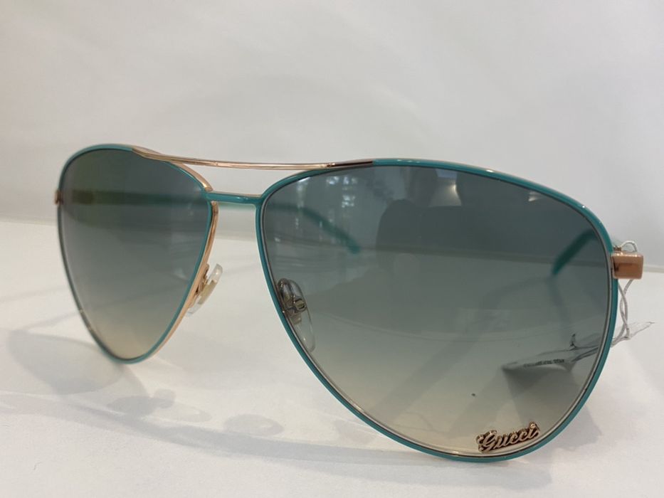 Отличный подарок! Оригинал очки Gucci Green Gold original