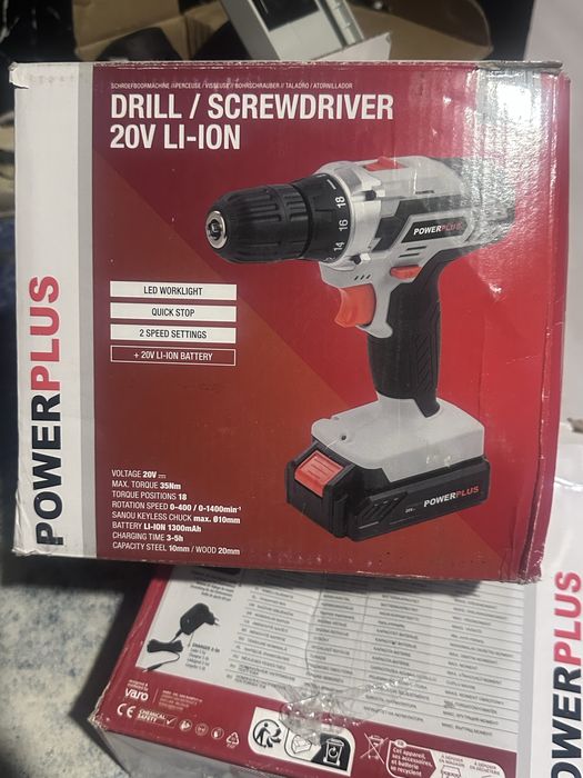 Акумуляторний ударний шурупокрут  Power Plus