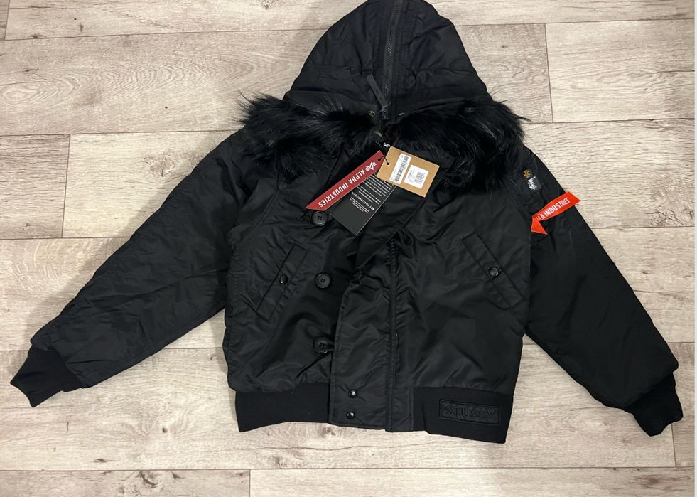 STUSSY Alpha Kryptek Camo N2B Jacket Black