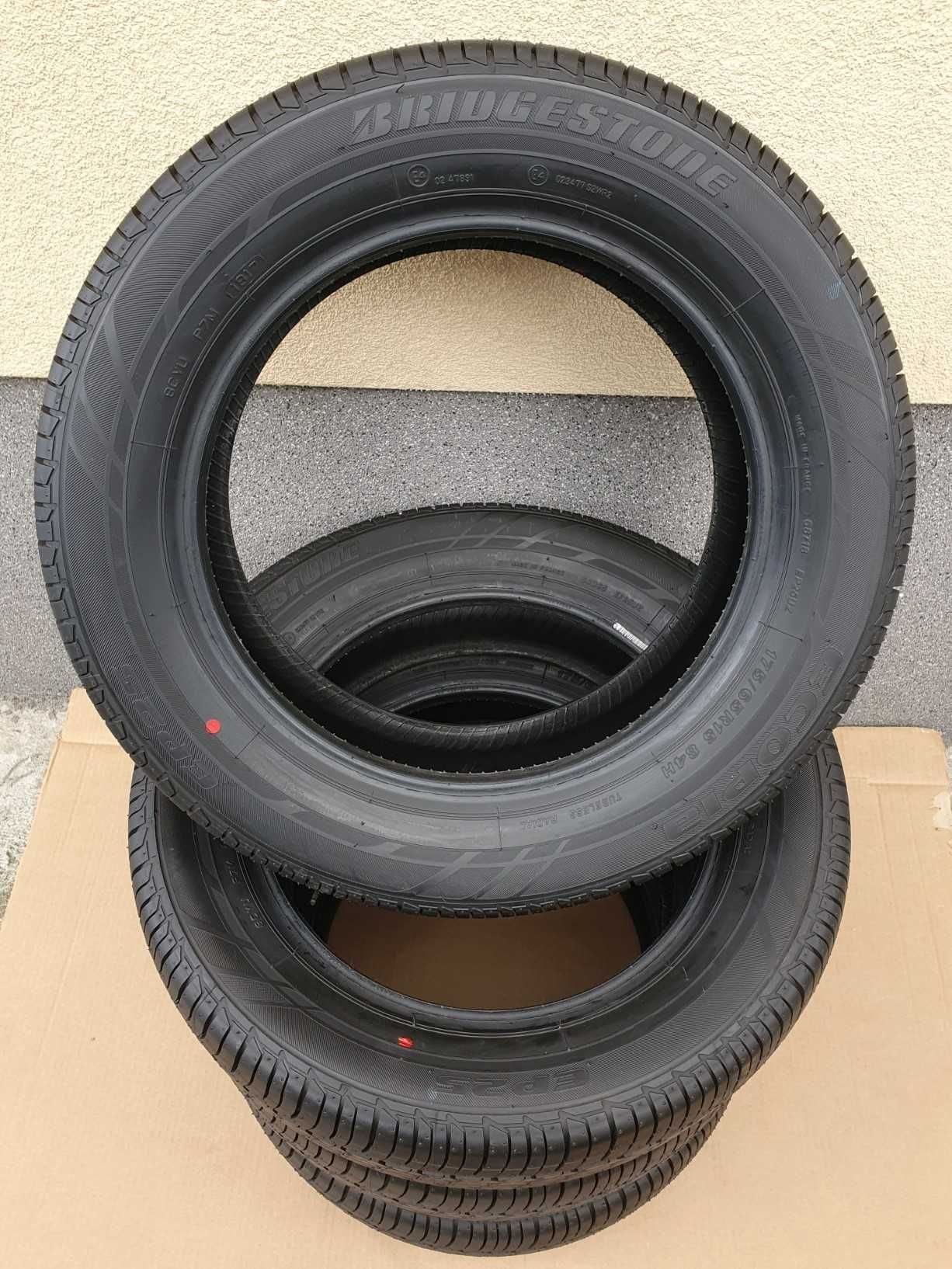 4 x Opony letnie BRIDGESTONE ECOPIA EP25 175/65 R15 Idealne Nominalne!