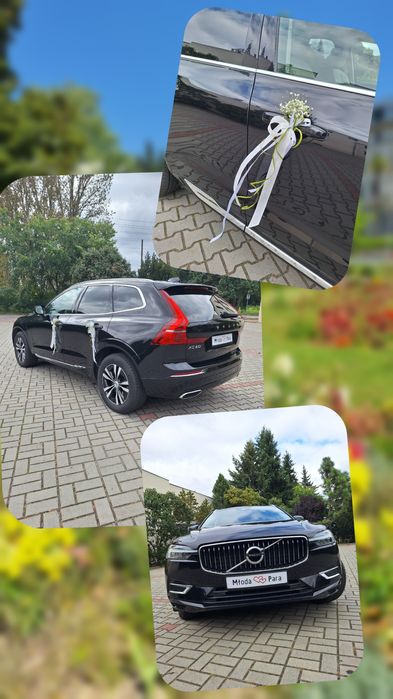 Wynajem samochodu, auto do ślubu, Volvo XC 60, wesele, transport do