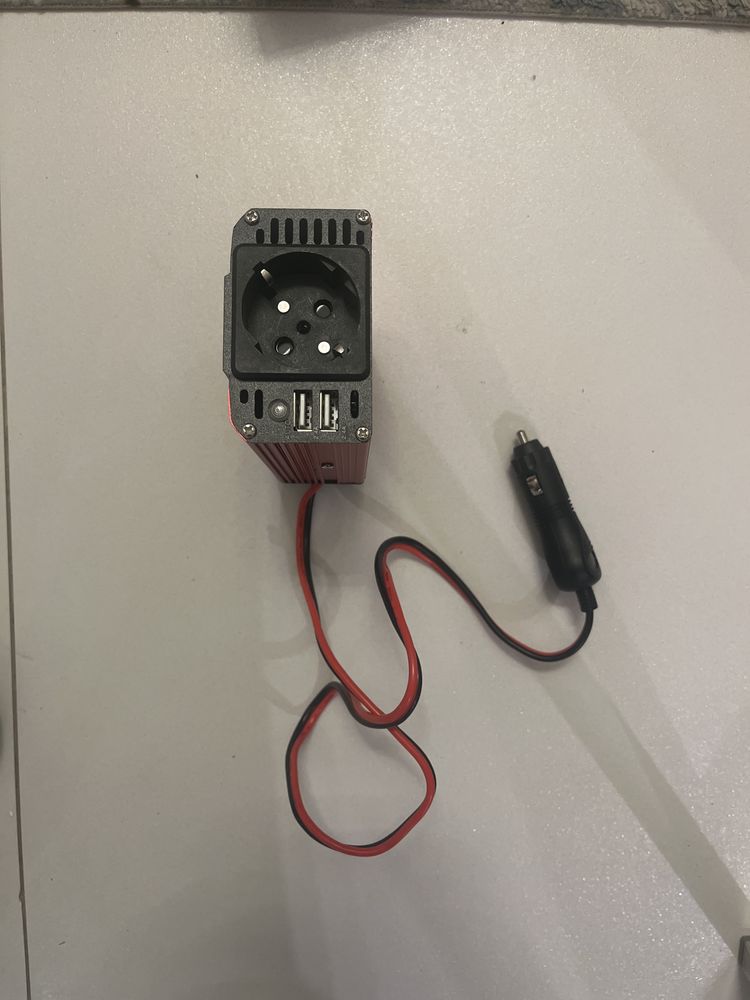 Inverter DC 12 V do 230 V AC 2x USB  BGFOX