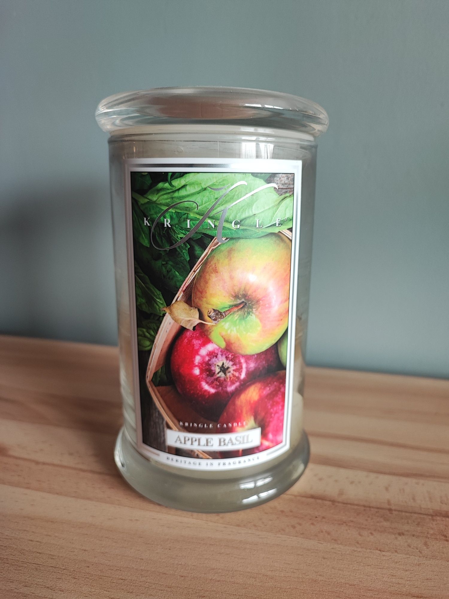 Kringle candle świeca Apple basil
