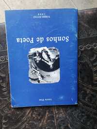 livro sonhos de poeta  laura dias 1998 dedicatoria e rubricado