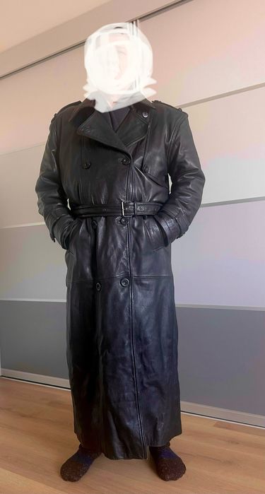 Пальто шкіряне чоловіче